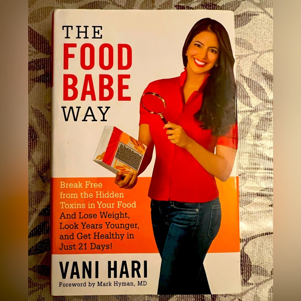 EUC The Food Babe Way Cookbook